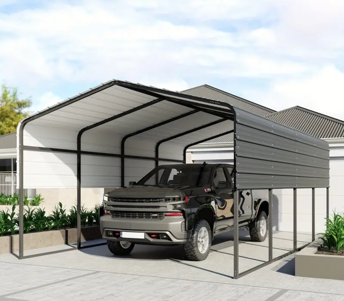 Abris Permanent 13x20 Pieds