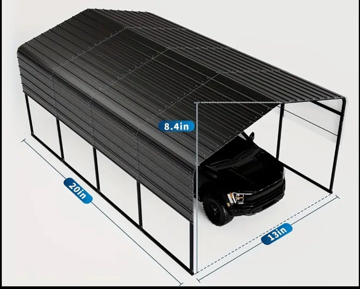 Abris Permanent 13x20 Pieds – Image 4